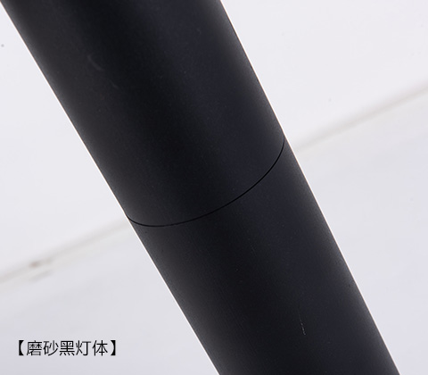 (QDTYN-CP009)花園小區(qū)LED太陽能草坪燈啞光黑燈體細(xì)節(jié)